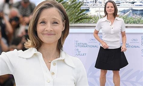 jodi foster bikini|Jodie Foster, 58, puts on a leggy display at the。